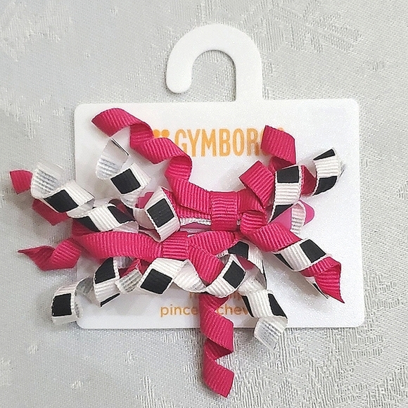 Gymboree Lot of (4) Set of Multicolor Hair Clips - Picture 6 of 7